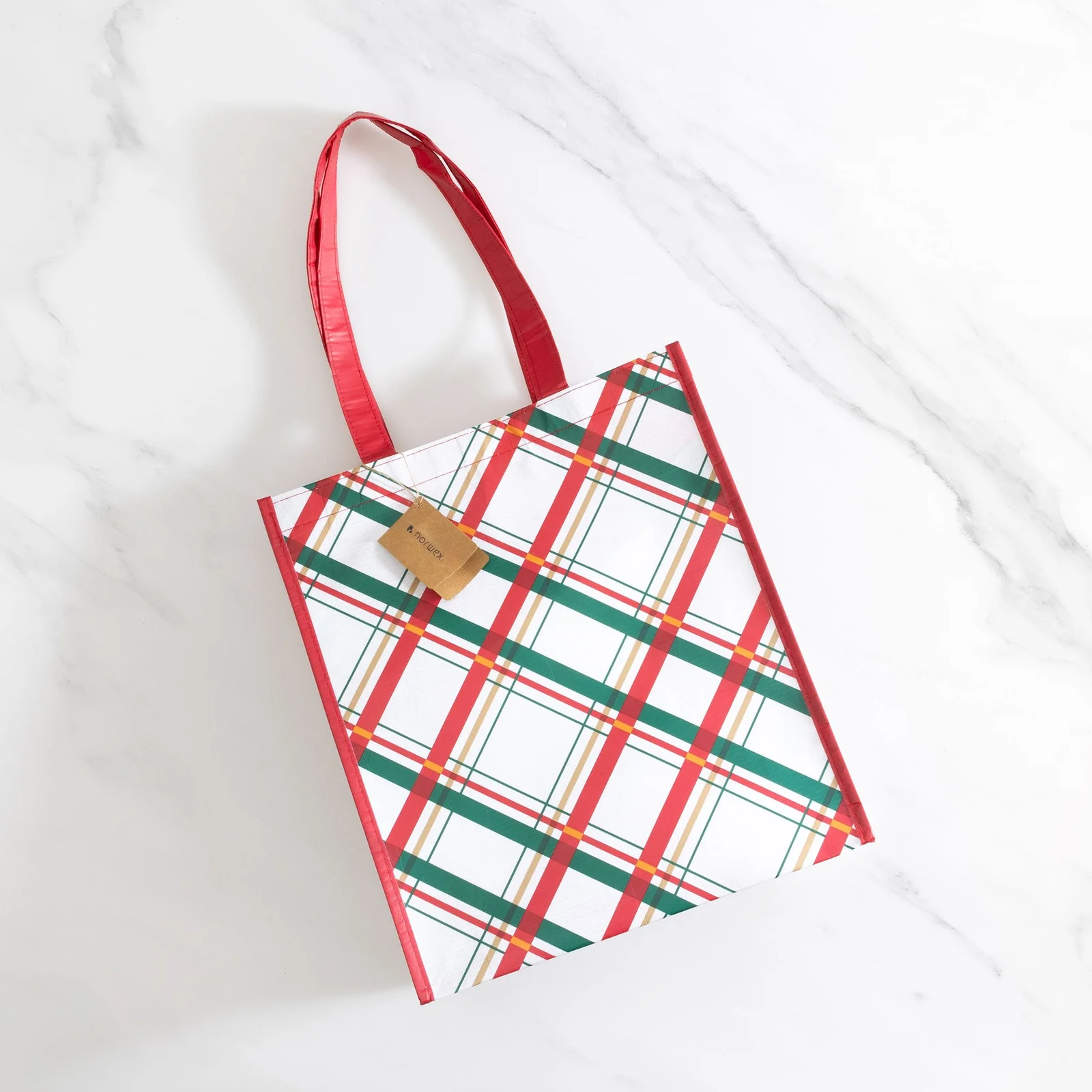 Šventinis dovanų maišelis, languotas